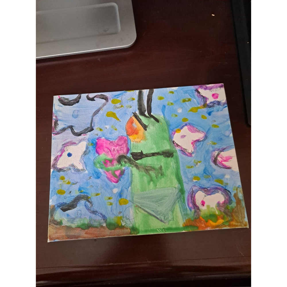 Handmade Spongebob Painting